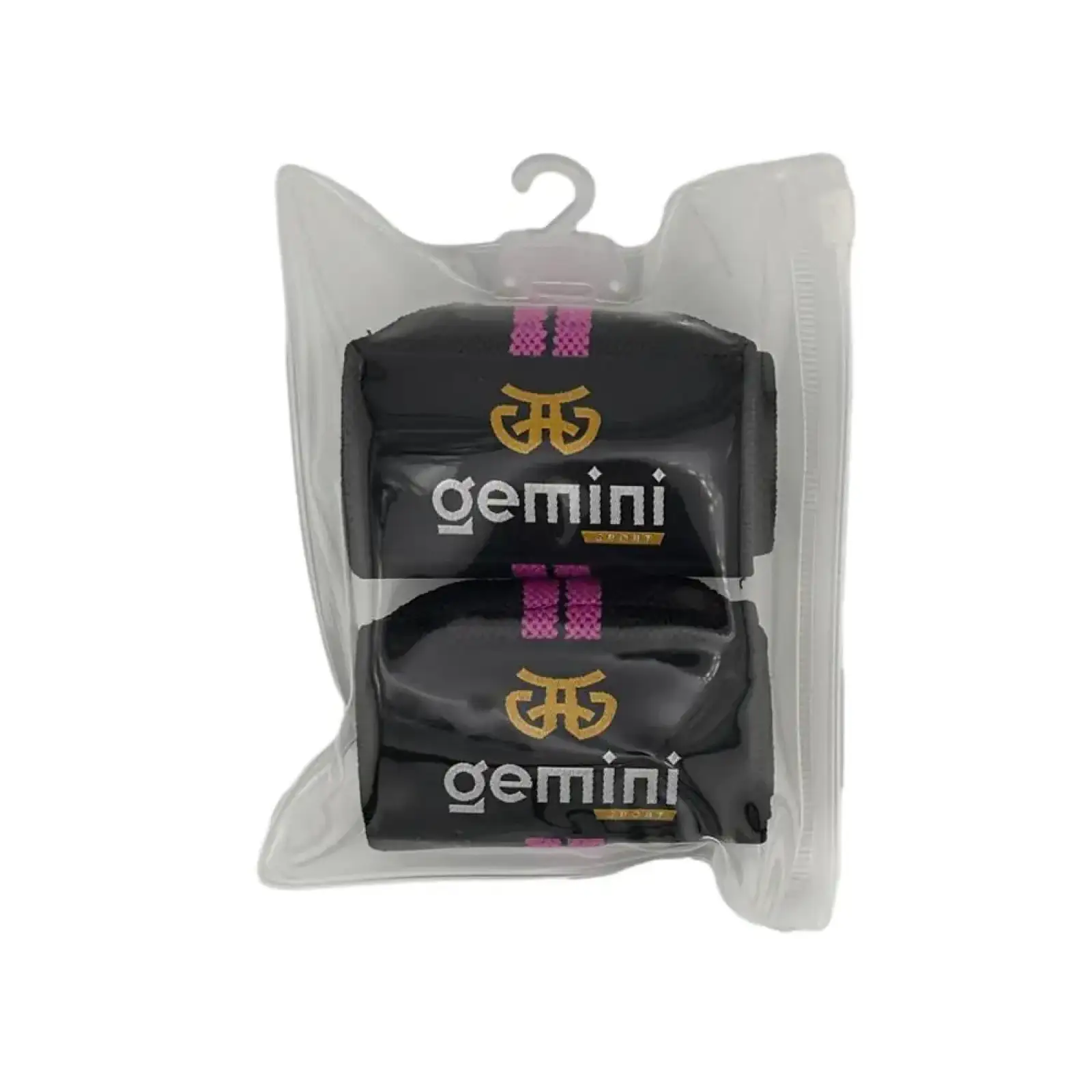 Напульсник эластичный для фиксации запястья Gemini 2шт GC-8282 Черный-красный Gemini Sport