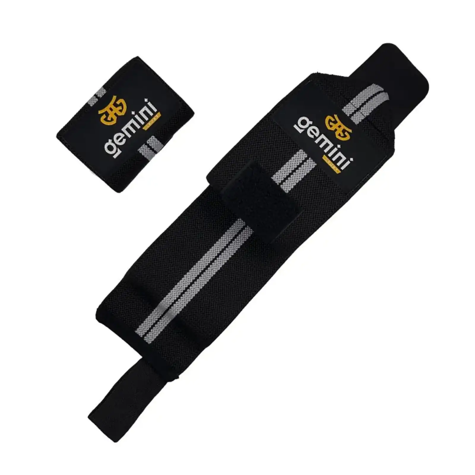 Напульсник эластичный для фиксации запястья Gemini 2шт GC-8282 Черный-красный Gemini Sport