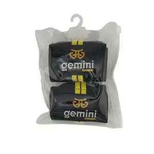 Напульсник эластичный для фиксации запястья Gemini 2шт GC-8282 Черный-желтый Gemini Sport