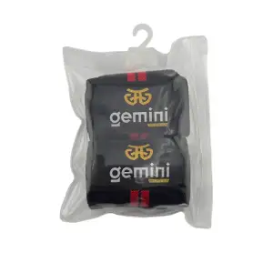 Напульсник эластичный для фиксации запястья Gemini 2шт GC-8282 Черный-Серый Gemini Sport