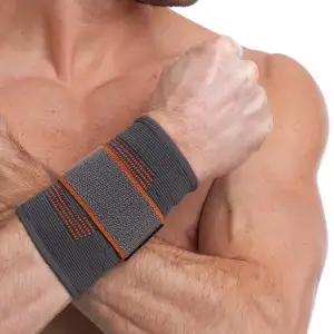 Напульсник эластичный для фиксации запястья SIBOTE S-XL 1шт ST-958 L/XL