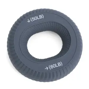 Эспандер кистевой кольцевой, силикон с двойной нагрузкой GI-4829 40LB-50LB Gemini Sport