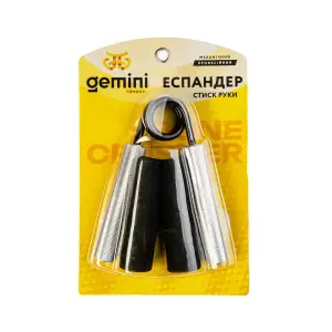 Еспандер кистьовий Ножиці професійний Bone Crusher Gemini GI-4125-150LB навантаження 68кг Gemini Sport