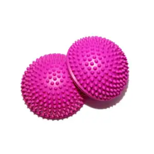 Напівсфера масажна балансувальна їжачок 260грам Gemini GB001-PINK рожевий Gemini Sport