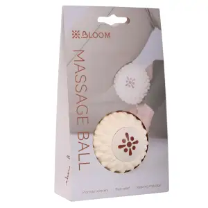 М'яч масажний для МФР BLOOM MASSAGE BALL 6 см LB-7024 червоний