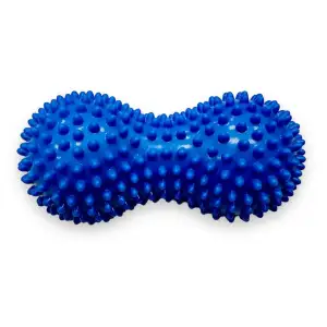 Массажер для спины «Арахис» двойной ежик PVC 16х6,5см Gemini GD-002 Синий Gemini Sport