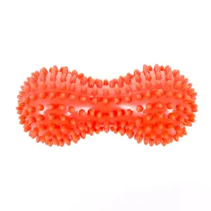 Массажер для спины «Арахис» двойной ежик PVC 16х6,5см Gemini GD-002 Оранжевый Gemini Sport