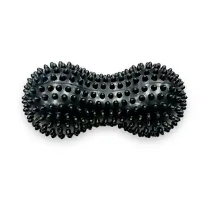 Массажер для спины «Арахис» двойной ежик PVC 16х6,5см Gemini GD-002 Черный Gemini Sport