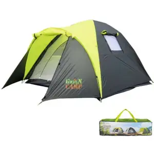 Намет 3-місний GreenCamp з 2 входами 1011-2 PRC