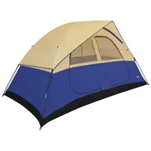 Палатка туристическая 6-местная Coleman бело-синяя 1500 PRC