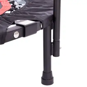 Батут для фітнесу з ручкою Profi Sport 122см чорний MS 0515
