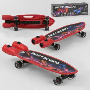 Скейтборд Best Board с музыкой и дымом S-00710