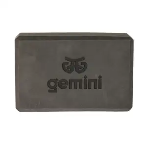 Блок для йоги Gemini 180грам GВ001-BK чорний Gemini Sport