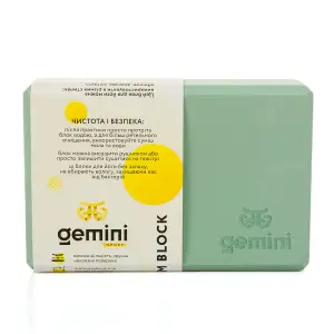 Блок для йоги Gemini Eva Pro 180грам 23х15х7, 5см (Дымчато-Зеленый) Smoke Green GBK-1004 Gemini Sport