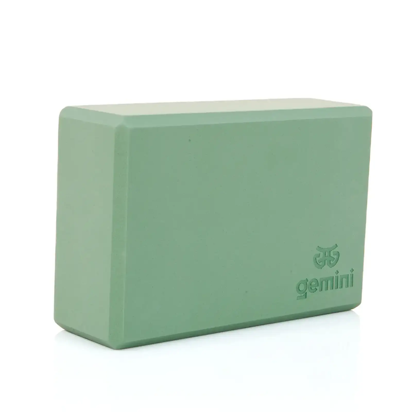Блок для йоги Gemini Eva Pro 180грам 23х15х7, 5см (Дымчато-Зеленый) Smoke Green GBK-1004 Gemini Sport