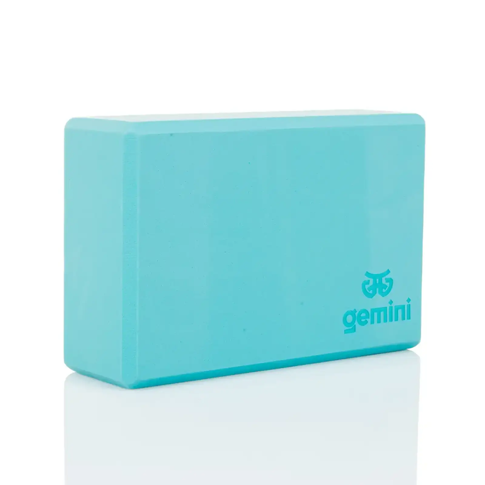 Блок для йоги Gemini Eva Pro 180грам 23х15х7, 5см (Голубой) CYAN GBK-1008 Gemini Sport