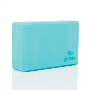 Блок для йоги Gemini Eva Pro 180грам 23х15х7, 5см (Голубой) CYAN GBK-1008 Gemini Sport