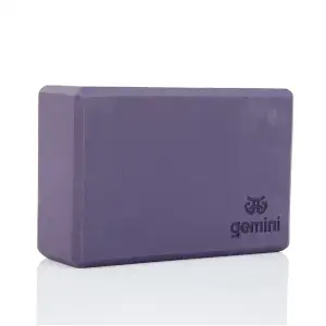 Блок для йоги Gemini Eva Pro 180грам 23х15х7, 5см (Сиренево-Серый) Gray GBK-1009 Gemini Sport
