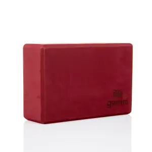 Блок для йоги Gemini Eva Pro 180грам 23х15х7, 5см (Бордовый) Burgundy GBK-1010 Gemini Sport