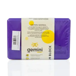 Блок для йоги Gemini Eva Pro 180грам 23х15х7, 5см (Фиолетовый) Purple GBK-1011 Gemini Sport