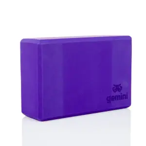 Блок для йоги Gemini Eva Pro 180грам 23х15х7, 5см (Фиолетовый) Purple GBK-1011 Gemini Sport