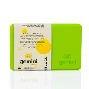 Блок для йоги Gemini Eva Pro 180грам 23х15х7, 5см (Зелёный) Green GBK-1012 Gemini Sport