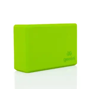 Блок для йоги Gemini Eva Pro 180грам 23х15х7, 5см (Зелёный) Green GBK-1012 Gemini Sport