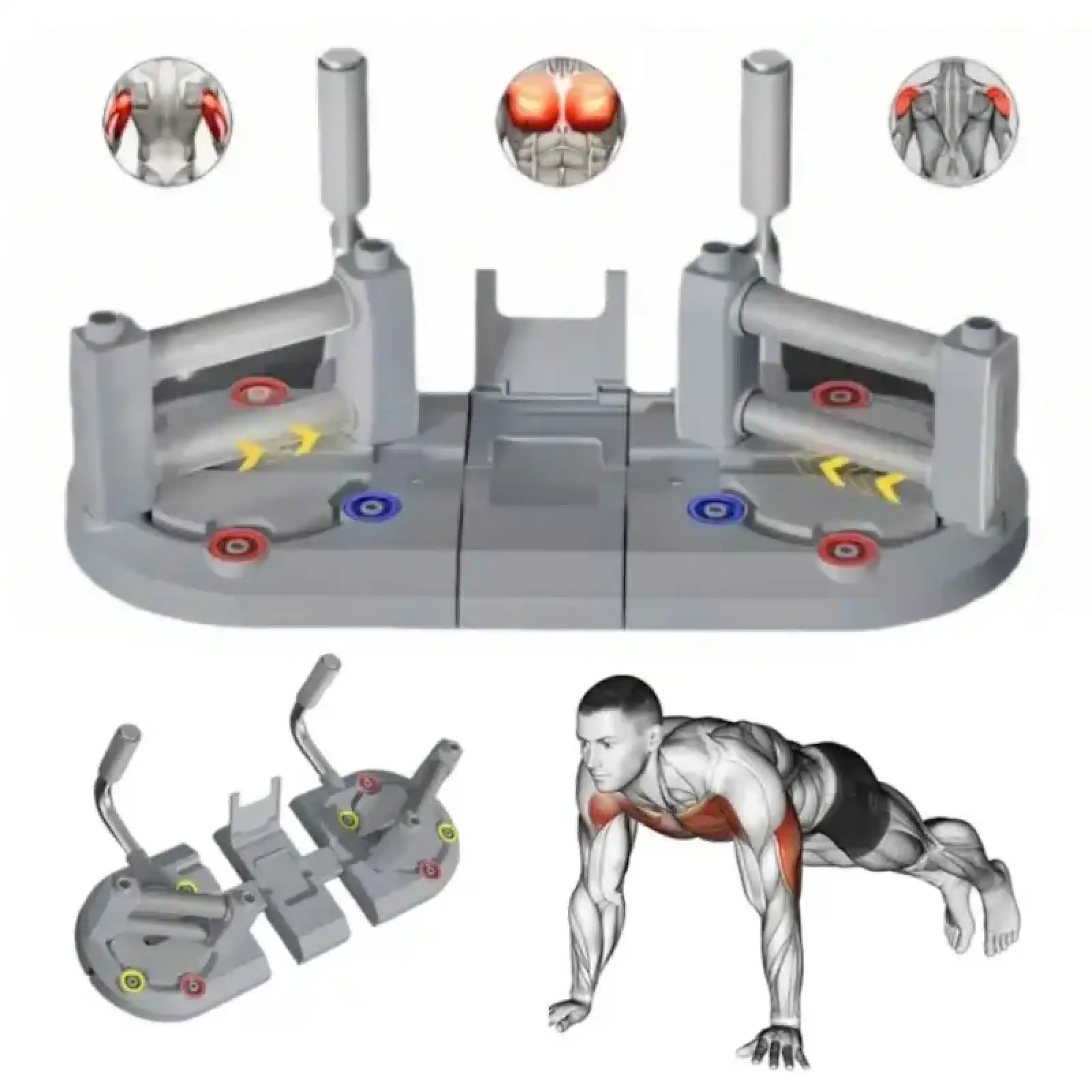 Многофункциональная доска для отжиманий PUSH-UP BAR WT-E182