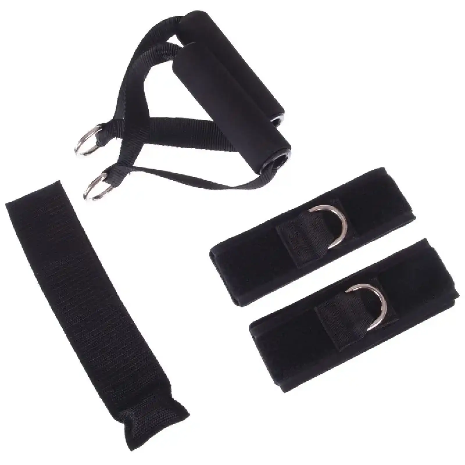 Еспандер трубчастий, набір із 5 джгутів Power Band G-8502 Комплект Довжина 120см Різні кольори в комплекті PRC
