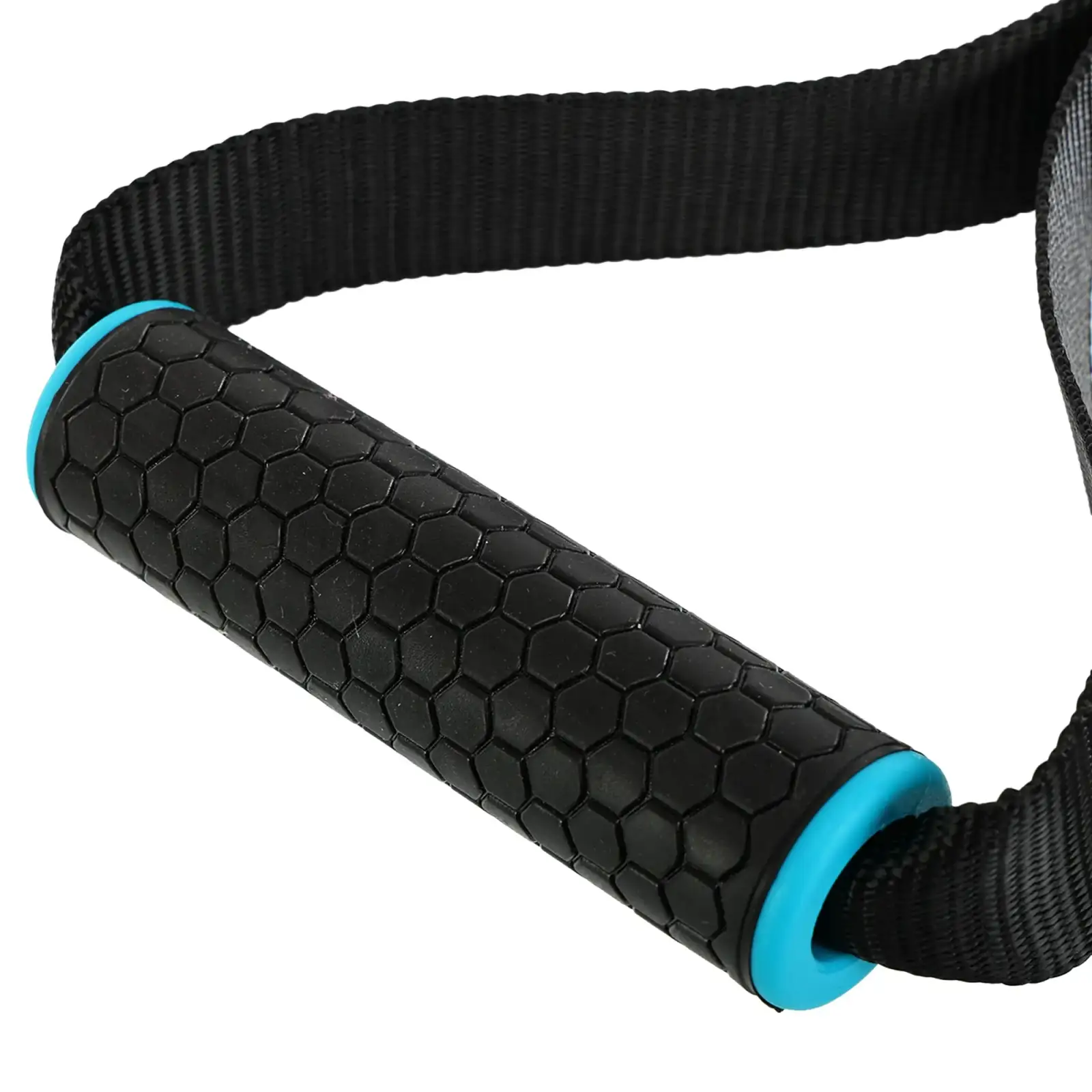 Ручки для эспандеров, резинок и тренажеров STRAP HANDLE PRO LiveUp 2шт черный LP8192J