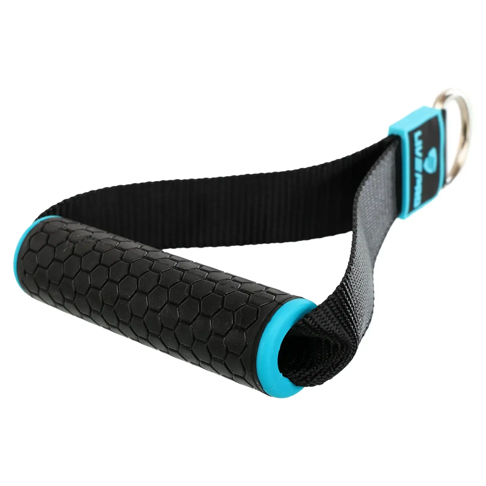 Ручки для эспандеров, резинок и тренажеров STRAP HANDLE PRO LiveUp 2шт черный LP8192J