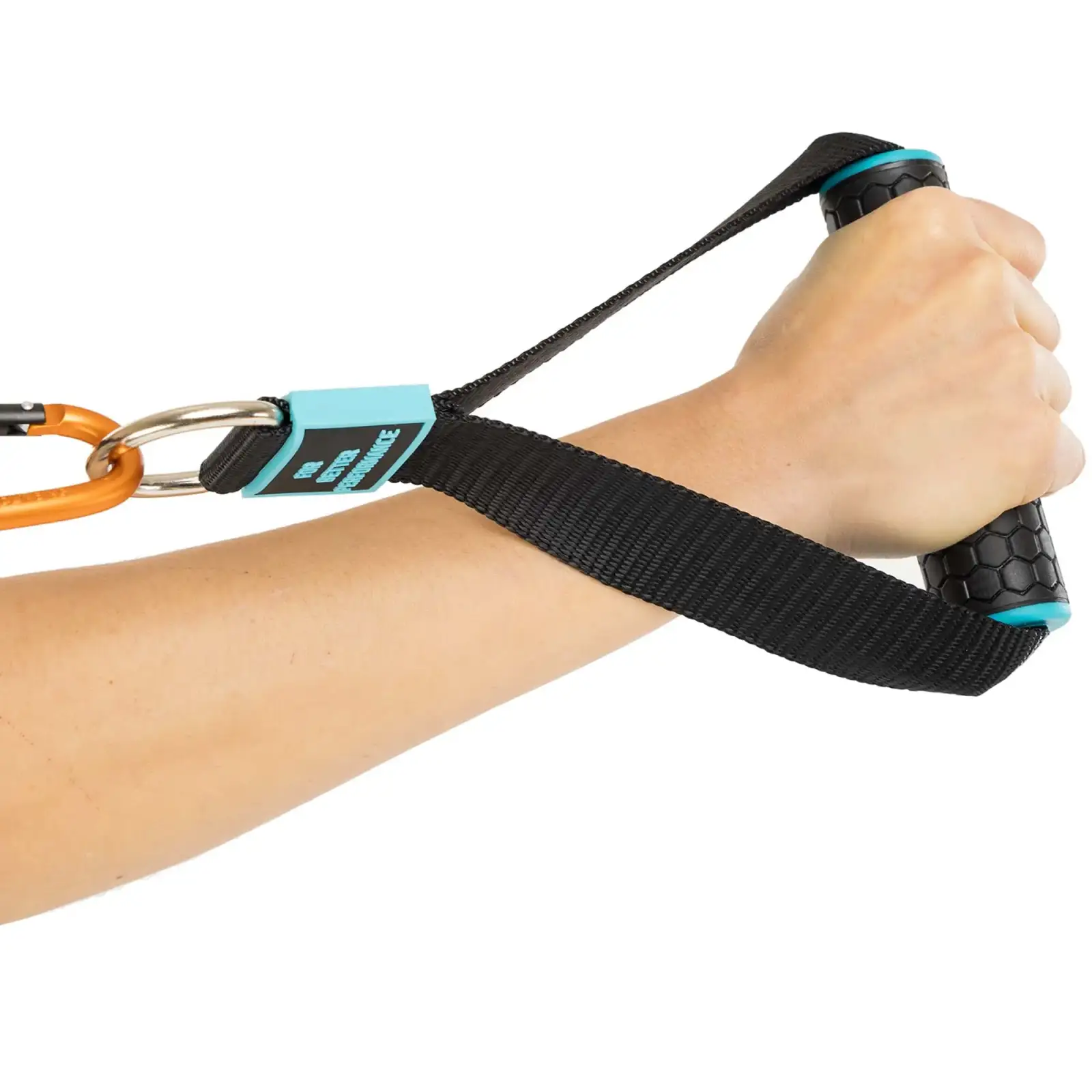 Ручки для эспандеров, резинок и тренажеров STRAP HANDLE PRO LiveUp 2шт черный LP8192J