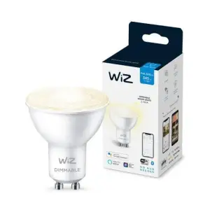 Лампа розумна WiZ GU10, 4.7W, 50W, 400Lm, 2700K, Wi-Fi, 929002448102 UA