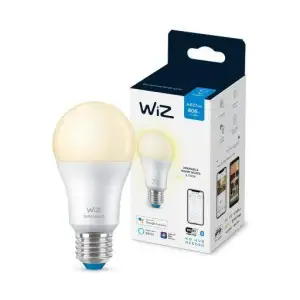 Лампа розумна WiZ, E27, 8W, 60W, 806Lm, A60, 2700K, Wi-Fi, 929002450202 UA