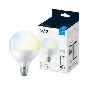 Лампа розумна WiZ, E27, 11W, 75W, 1055Lm, G95, 2700-6500K, Wi-Fi, 929002451002 UA