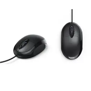 Миша Hama MC-100 USB-A чорний 00182600 UA