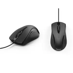Миша Hama MC-200 USB-A, чорний, 00182602 UA