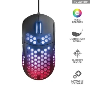 Миша ігрова Trust GXT 960 Graphin Ultra-lightweight RGB USB Black, 23758_TRUST UA