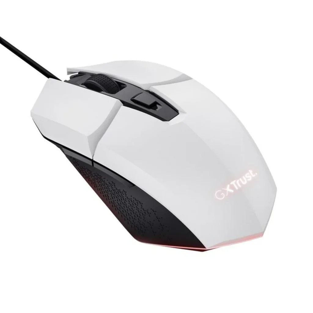 Миша Trust GXT 109 FELOX RGB White, 25066_TRUST UA
