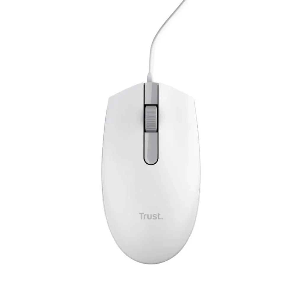 Миша Trust TM-101, USB-A, білий, 25320_TRUST