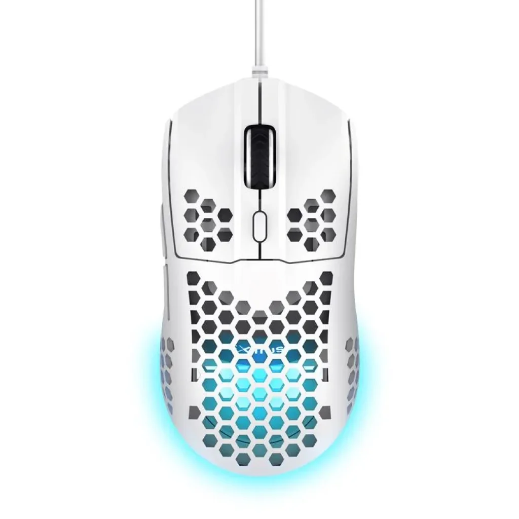 Миша Trust GXT 928 Helox, USB-A, білий, 25389_TRUST UA