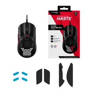 Мишь HyperX Pulsefire Haste USB, Black/Red, 4P5E3AA UA