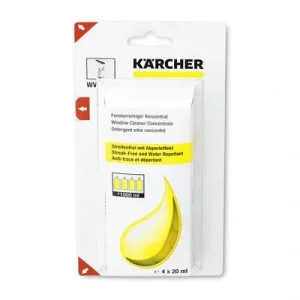 Засіб Karcher для чищення скла, концентрат 4х20 мл, 6.295-302.0 UA