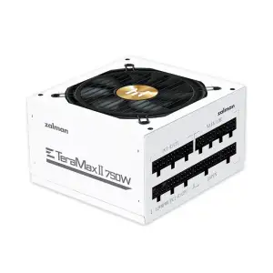 Блок питания Zalman Teramax 2 WH (750W) >90% 80+ Gold 120мм 1xMB 18pin+10pin 2xCPU 8pin(4+4) 3xMolex 8xSATA 3xPCIe 8pin(6+2) 1x12VHPWR Fully Modular, ZM750-TMX2WH UA