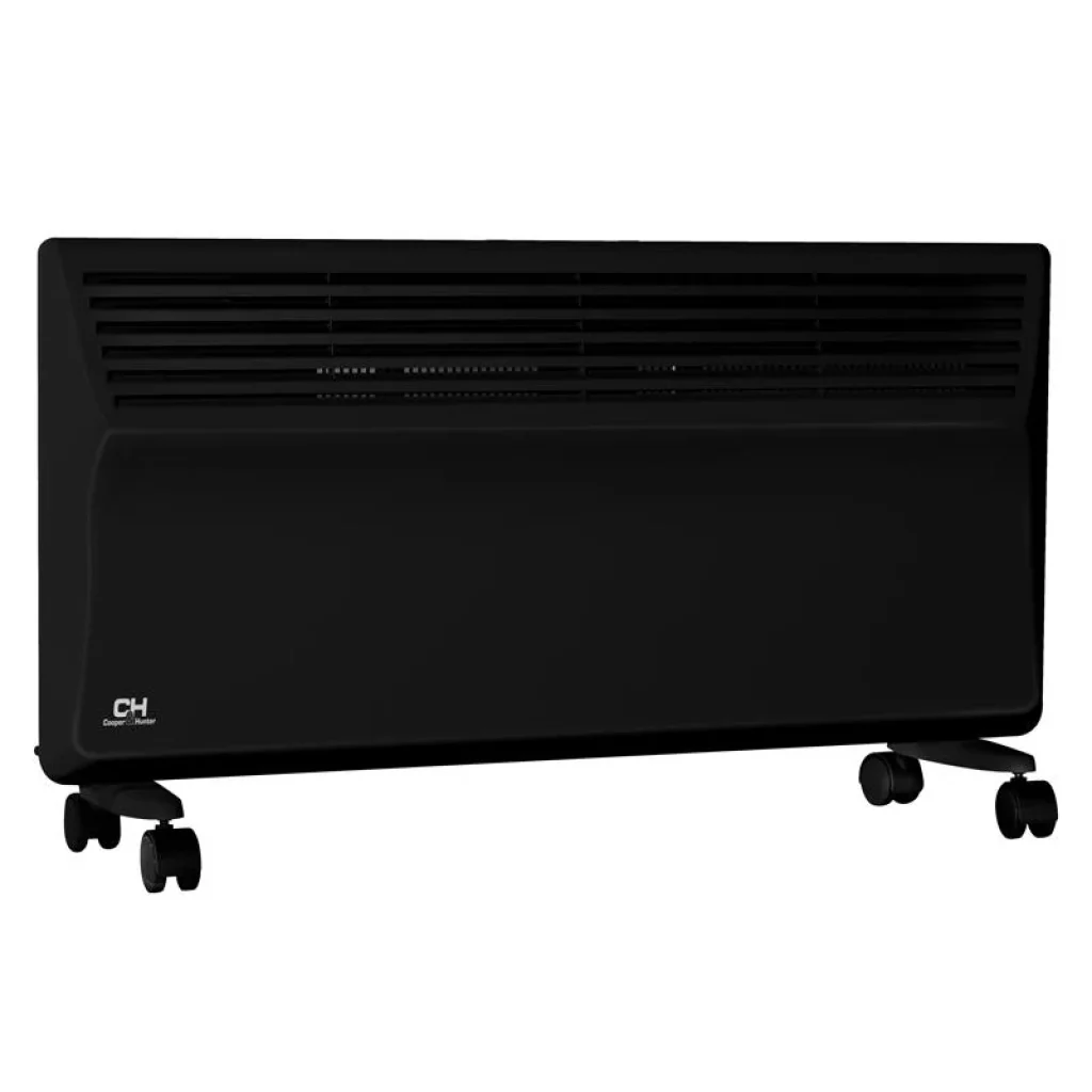 Конвектор электрический Cooper&Hunter CH-2000ED 2000 Вт, 25 м2, IP24, элект. упр-ние, чёрный UA