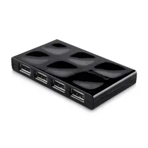 USB-хаб Belkin USB 2.0, 7хUSB, Mobile Hub, активний, Black, F5U701cwBLK UA