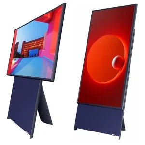 Телевізор 43" QLED 4K Samsung QE43LS05TAUXUA Smart, Tizen, Gray, Sero UA