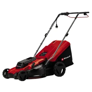 Газонокосарка електрична Einhell GC-EM 1800/43, 1800 Вт, 43 см, 50 л, 20-65 мм, до 800 м2, 12.2 кг, 3400090 UA