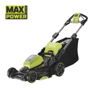 Газонокосарка акумуляторна Ryobi RY36LM40A-0, Max Power 36В, 40см, 18.6кг, 25-75мм, EasyEdge, мульчування, до 700м2, (без АКБ та ЗП), 5133005591 UA