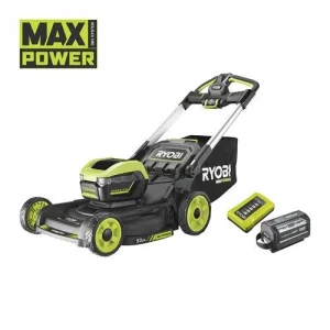 Газонокосарка акумуляторна Ryobi RY36LMXSP53A-160 самохідна, Max Power 36В, 1х6.0Аг, 53см, 30кг, 20-100мм, 3в1, LED-фари, до 3200м2, 5133005802 UA